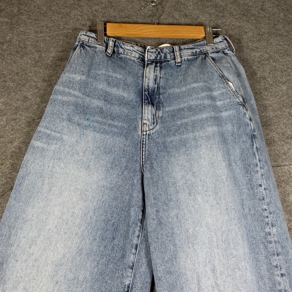 Reformation Manzanita Jeans 29 High Rise Wide Leg Light Wash Denim Women - Picture 2 of 10